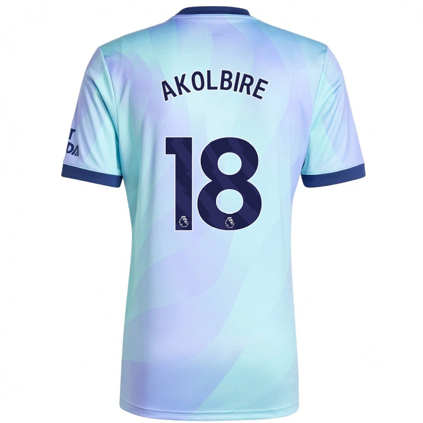 Danxen Hombre Camiseta Bless Akolbire #18 Agua Equipación Tercera 2024/25 La Camisa