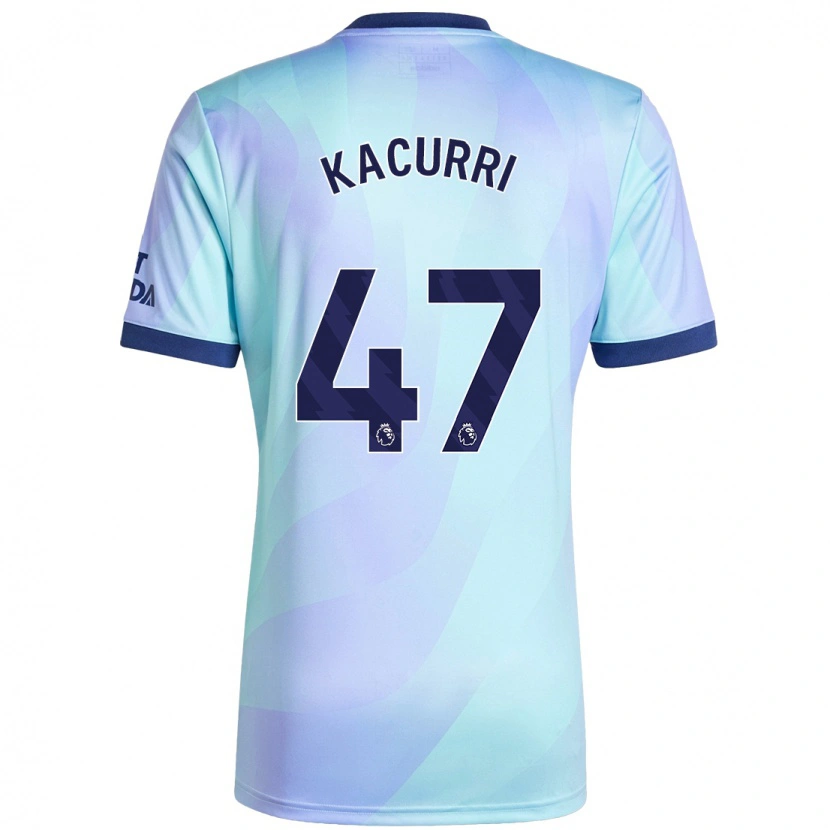 Danxen Hombre Camiseta Maldini Kacurri #47 Agua Equipación Tercera 2024/25 La Camisa