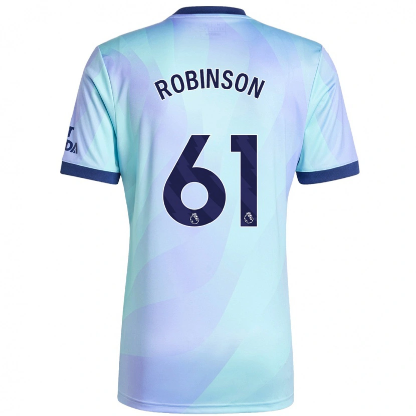Danxen Hombre Camiseta Josh Robinson #61 Agua Equipación Tercera 2024/25 La Camisa