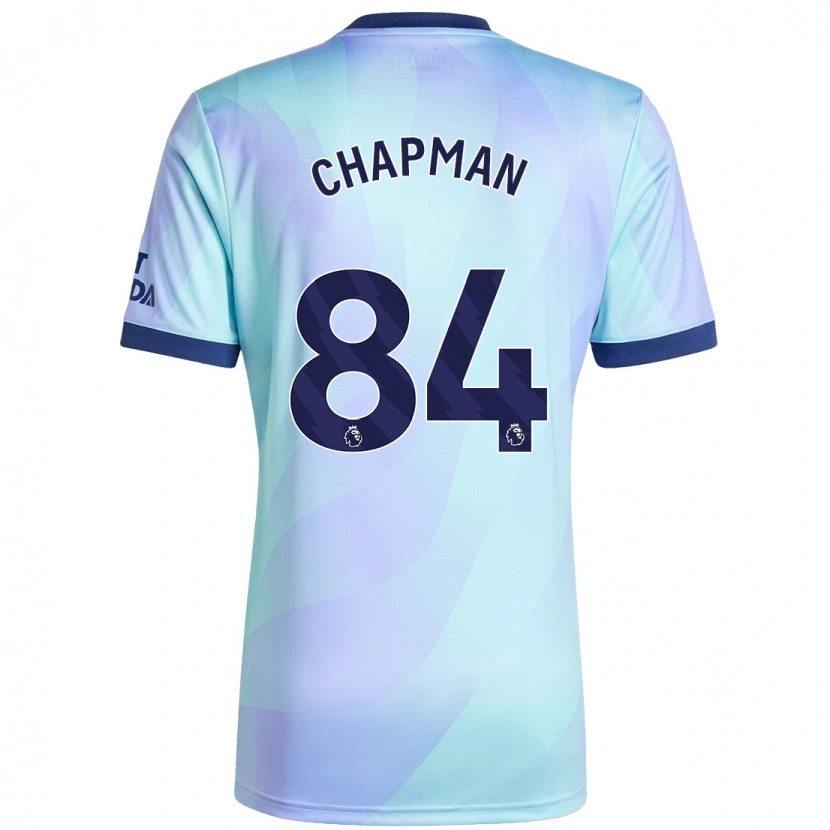 Danxen Hombre Camiseta Samuel Chapman #84 Agua Equipación Tercera 2024/25 La Camisa