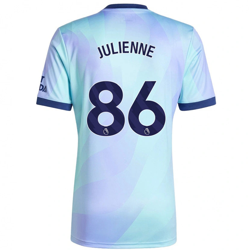 Danxen Hombre Camiseta Theo Julienne #86 Agua Equipación Tercera 2024/25 La Camisa