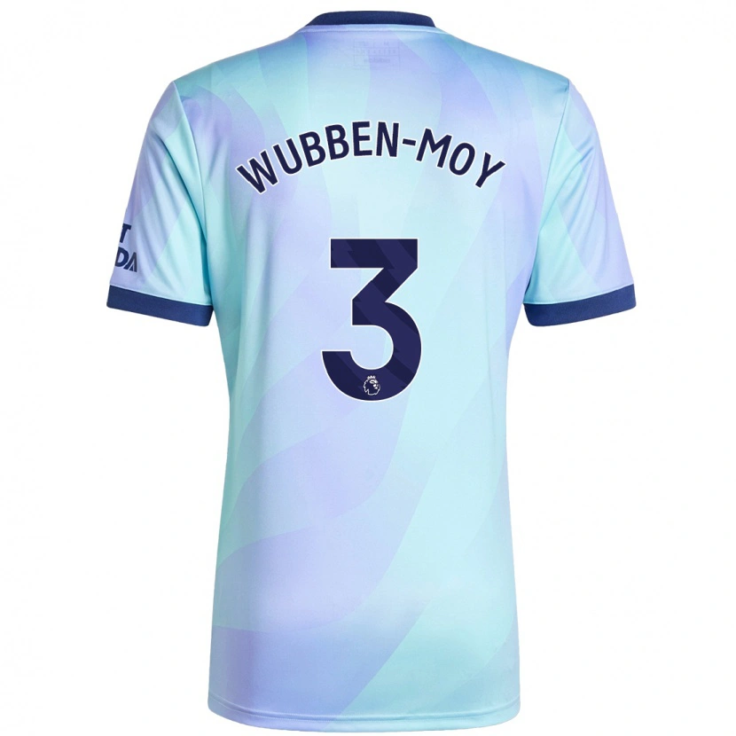 Danxen Hombre Camiseta Lotte Wubben-Moy #3 Agua Equipación Tercera 2024/25 La Camisa