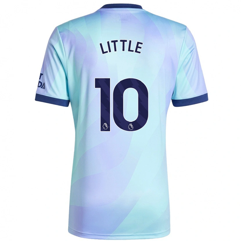 Danxen Hombre Camiseta Kim Little #10 Agua Equipación Tercera 2024/25 La Camisa