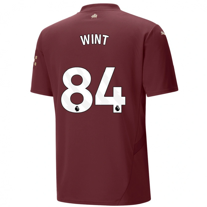 Danxen Hombre Camiseta Jack Wint #84 Granate Equipación Tercera 2024/25 La Camisa