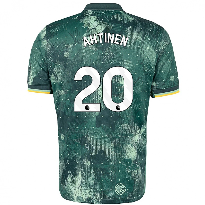 Danxen Hombre Camiseta Olga Ahtinen #20 Verde Menta Equipación Tercera 2024/25 La Camisa