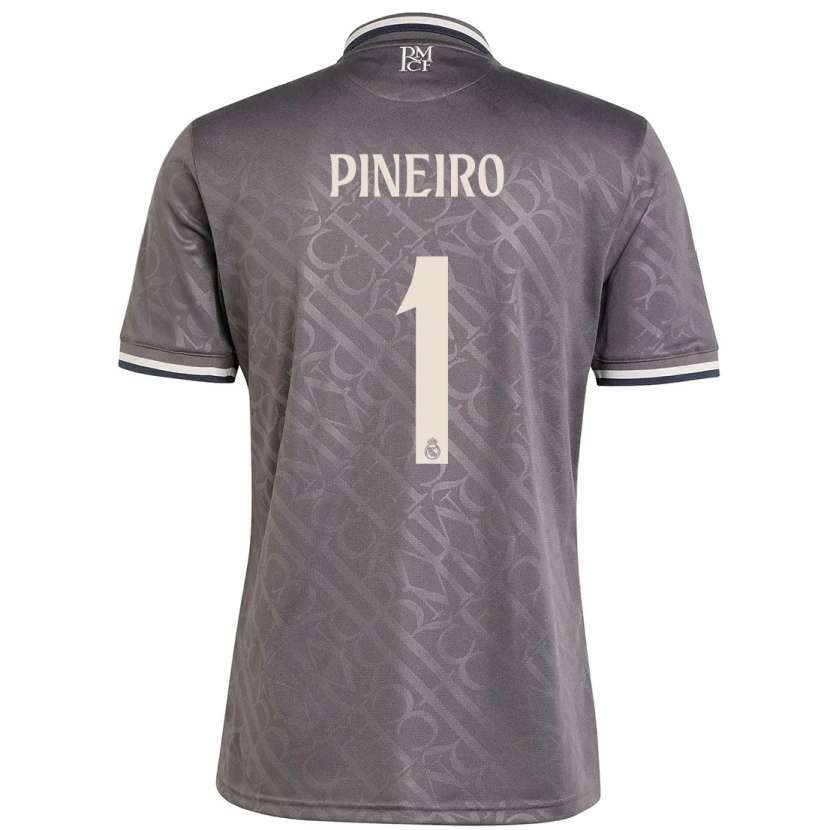 Danxen Hombre Camiseta Diego Piñeiro #1 Carbón Equipación Tercera 2024/25 La Camisa