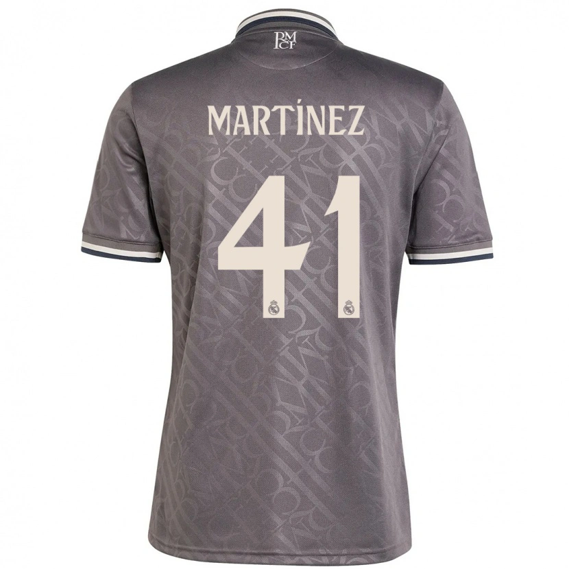 Danxen Hombre Camiseta Joan Martínez #41 Carbón Equipación Tercera 2024/25 La Camisa
