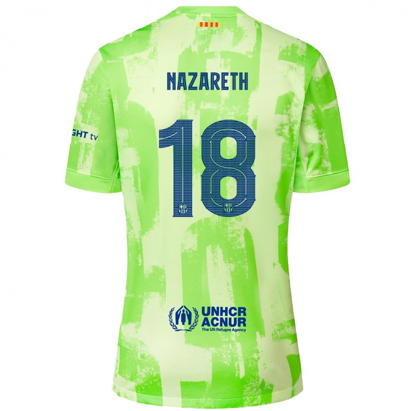 Danxen Hombre Camiseta Kika Nazareth #18 Lima Equipación Tercera 2024/25 La Camisa