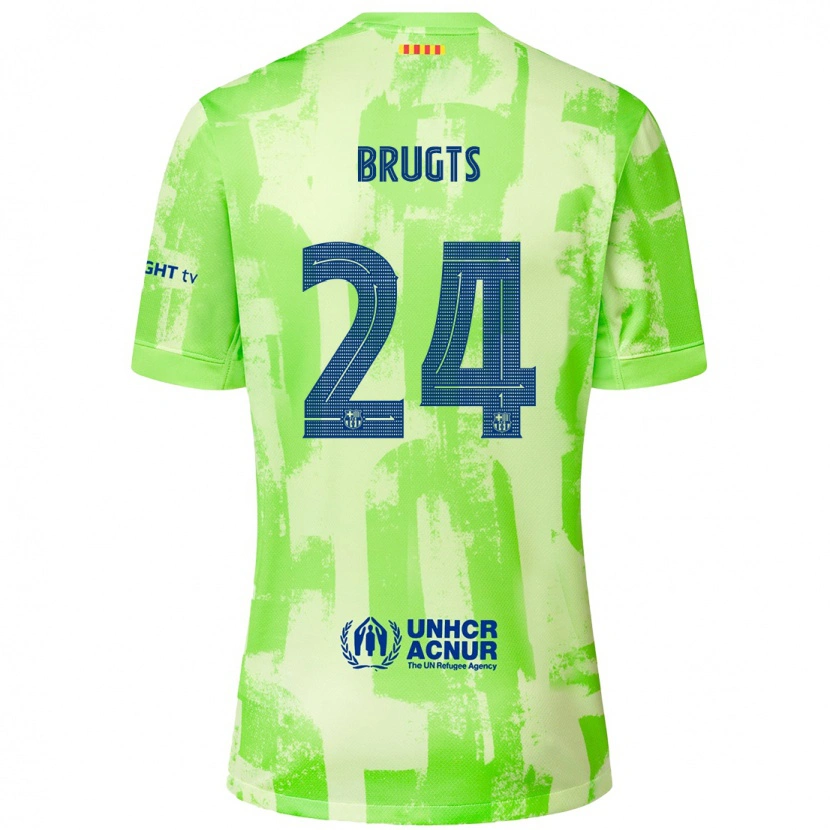 Danxen Hombre Camiseta Esmee Brugts #24 Lima Equipación Tercera 2024/25 La Camisa