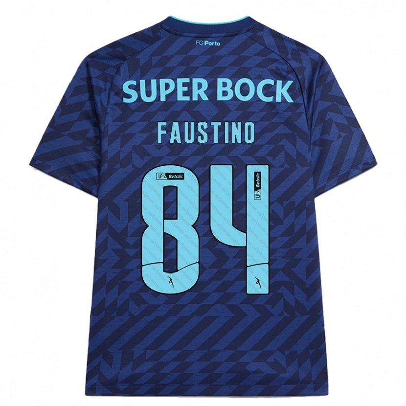 Danxen Hombre Camiseta Levi Faustino #84 Azul Marino Equipación Tercera 2024/25 La Camisa