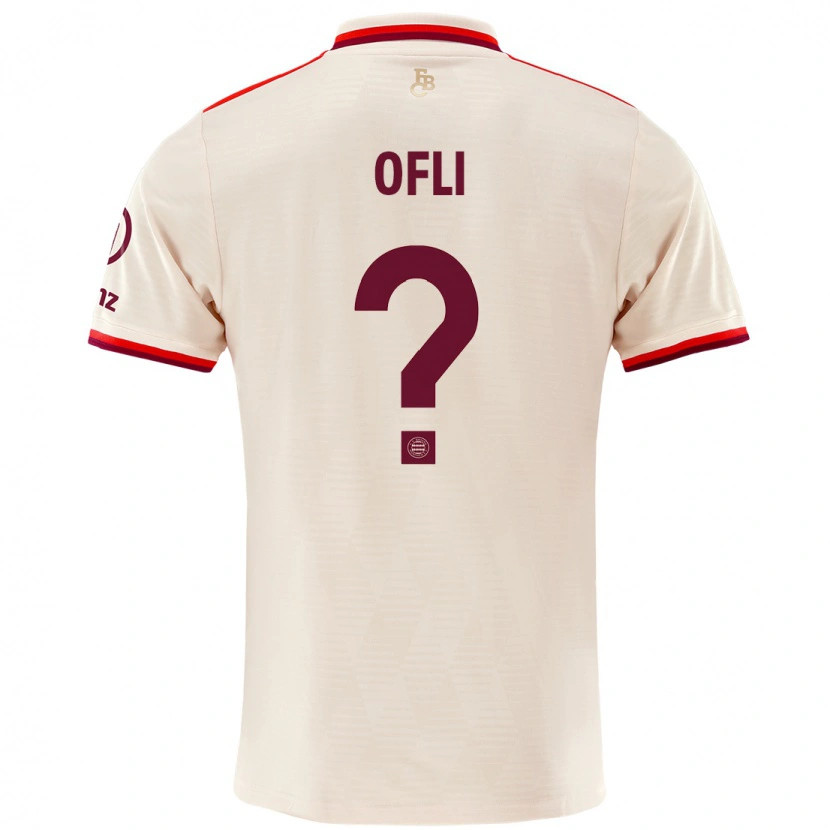 Danxen Hombre Camiseta Deniz Ofli #0 Lino Equipación Tercera 2024/25 La Camisa