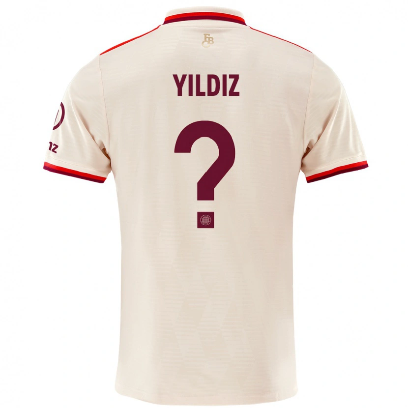 Danxen Hombre Camiseta Veis Yildiz #0 Lino Equipación Tercera 2024/25 La Camisa