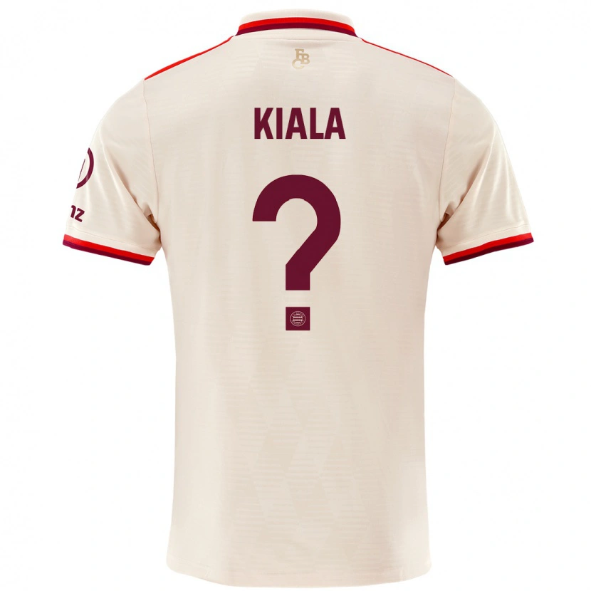 Danxen Hombre Camiseta Cassiano Kiala #0 Lino Equipación Tercera 2024/25 La Camisa