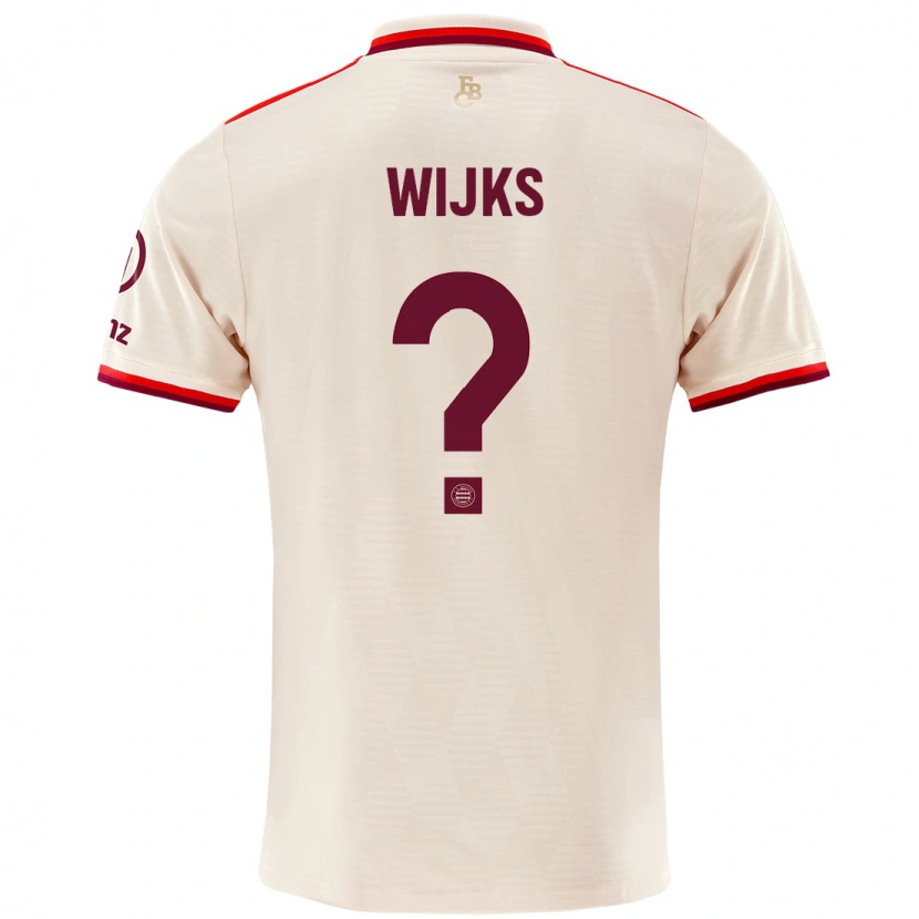 Danxen Hombre Camiseta Chivano Wijks #0 Lino Equipación Tercera 2024/25 La Camisa