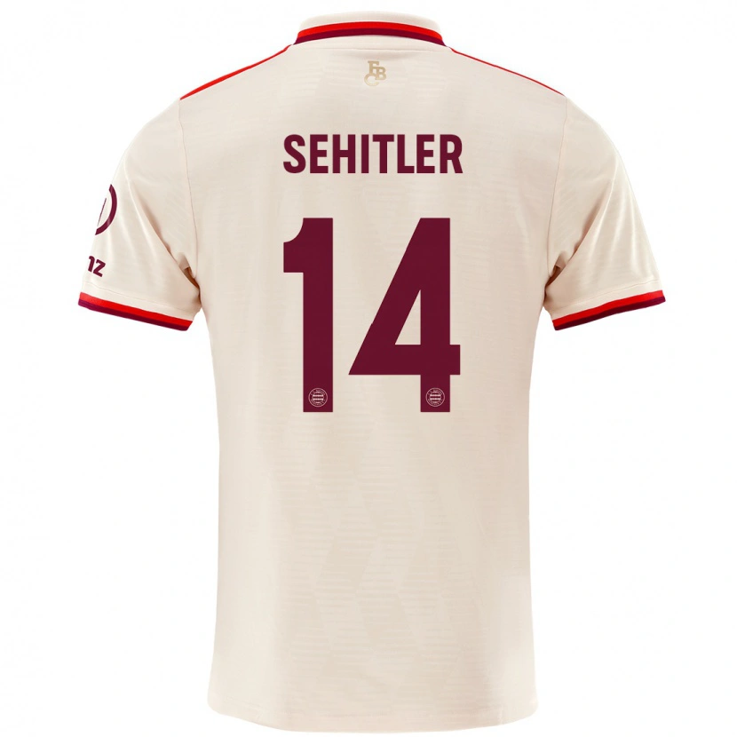 Danxen Hombre Camiseta Alara Şehitler #14 Lino Equipación Tercera 2024/25 La Camisa
