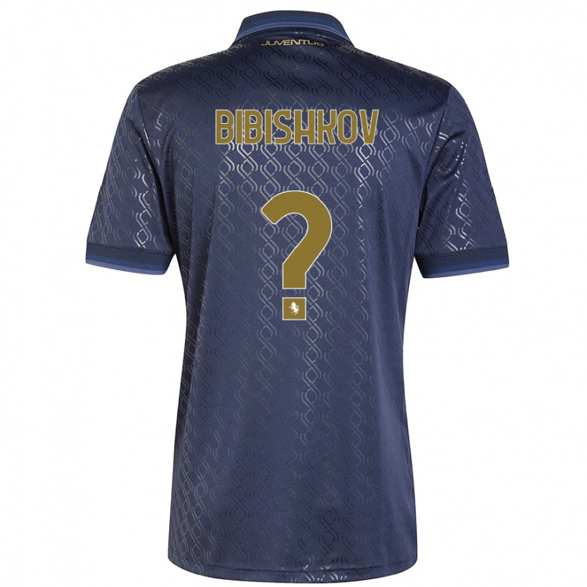 Danxen Hombre Camiseta Marsel Bibishkov #0 Azul Marino Equipación Tercera 2024/25 La Camisa