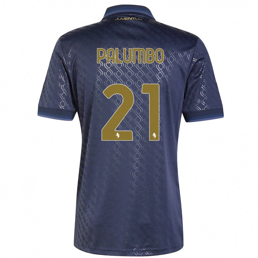 Danxen Hombre Camiseta Martin Palumbo #21 Azul Marino Equipación Tercera 2024/25 La Camisa
