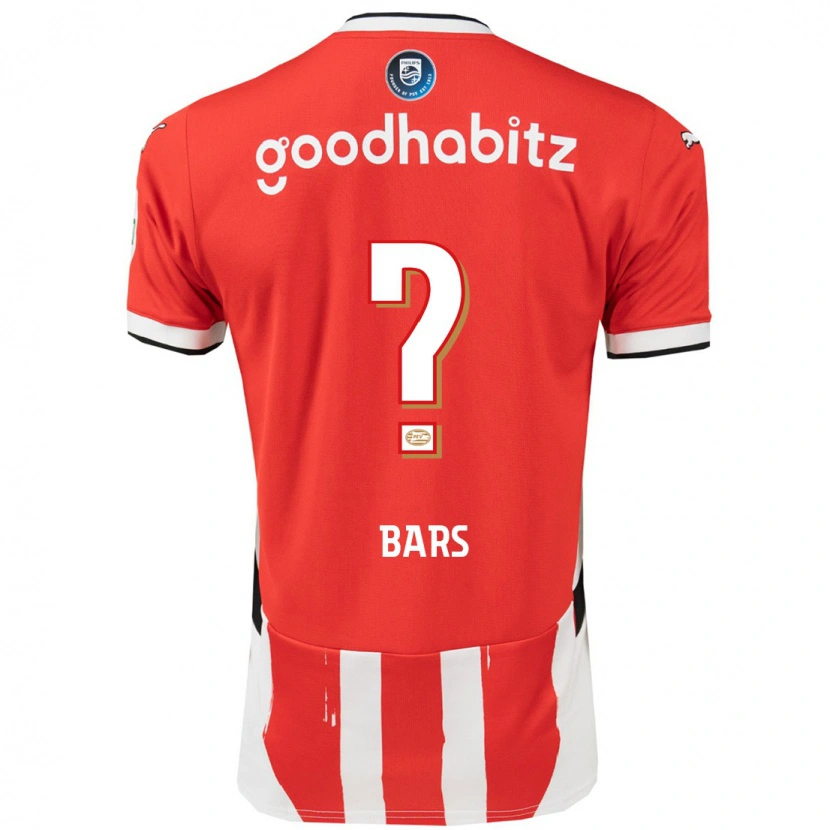 Danxen Mujer Camiseta Emir Bars #0 Rojo Blanco 1ª Equipación 2024/25 La Camisa