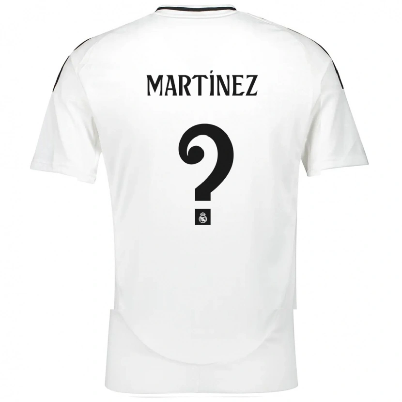 Danxen Mujer Camiseta Antonio Martínez #0 Blanco 1ª Equipación 2024/25 La Camisa