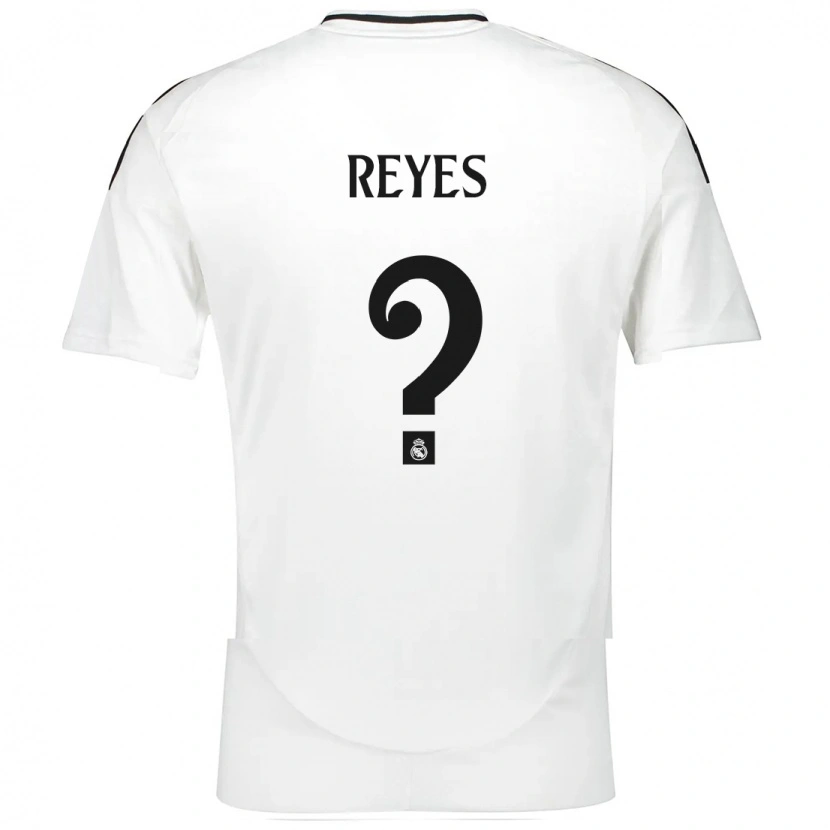 Danxen Mujer Camiseta José Reyes #0 Blanco 1ª Equipación 2024/25 La Camisa