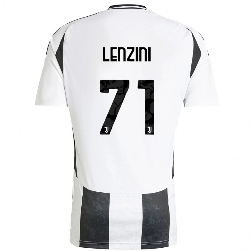 Danxen Mujer Camiseta Martina Lenzini #71 Blanco Negro 1ª Equipación 2024/25 La Camisa