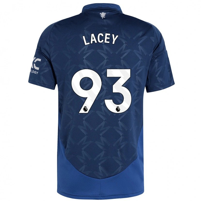 Danxen Mujer Camiseta Shea Lacey #93 Índigo 2ª Equipación 2024/25 La Camisa