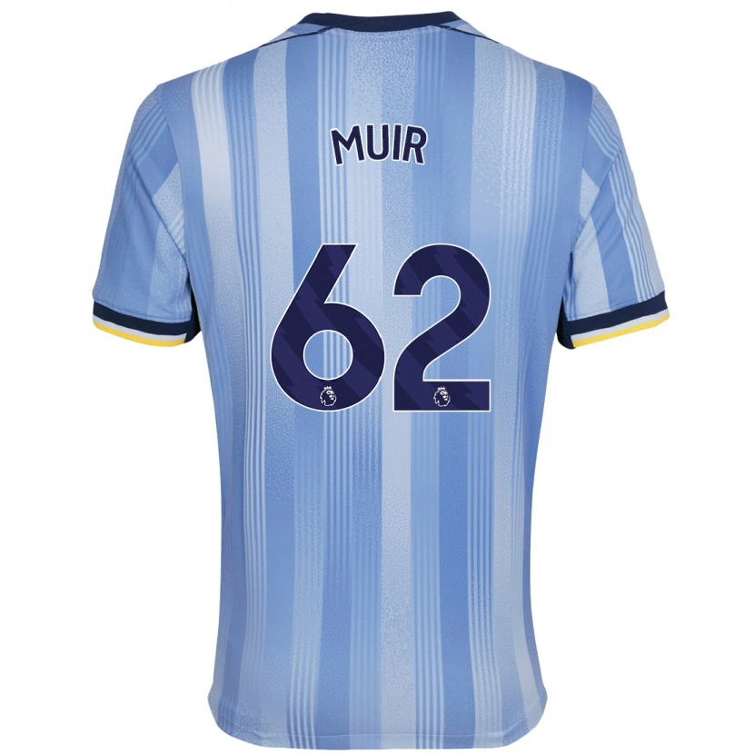 Danxen Mujer Camiseta Marqes Muir #62 Azul Claro 2ª Equipación 2024/25 La Camisa