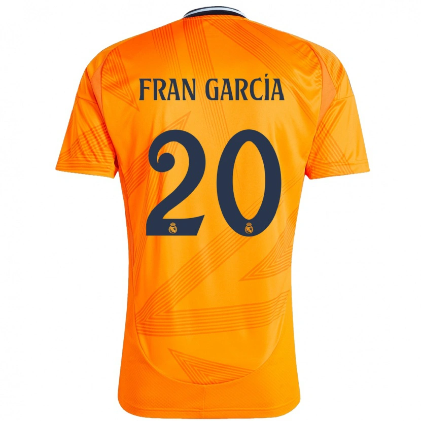 Danxen Mujer Camiseta Fran García #20 Naranja 2ª Equipación 2024/25 La Camisa