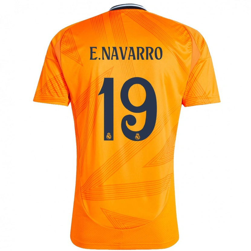 Danxen Mujer Camiseta Eva Navarro #19 Naranja 2ª Equipación 2024/25 La Camisa