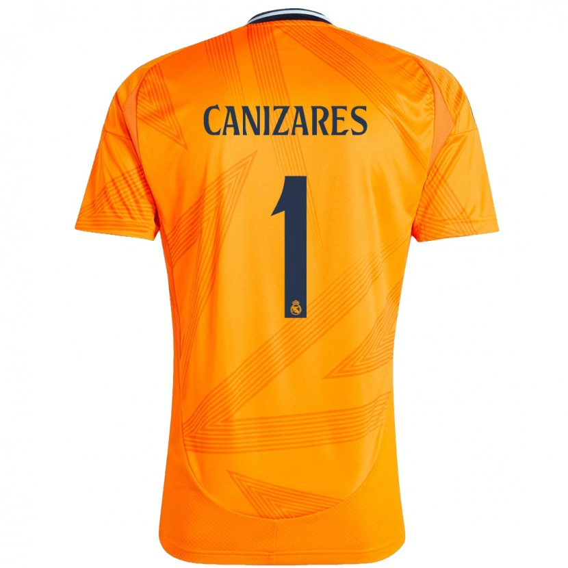 Danxen Mujer Camiseta Lucas Cañizares #1 Naranja 2ª Equipación 2024/25 La Camisa