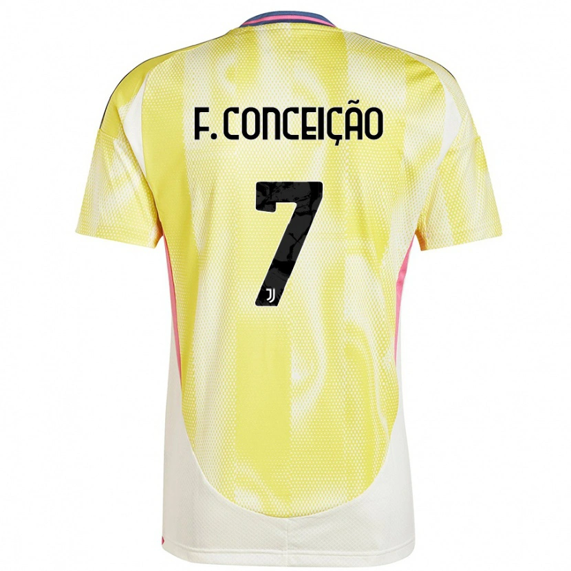 Danxen Mujer Camiseta Francisco Conceição #7 Naranja 2ª Equipación 2024/25 La Camisa