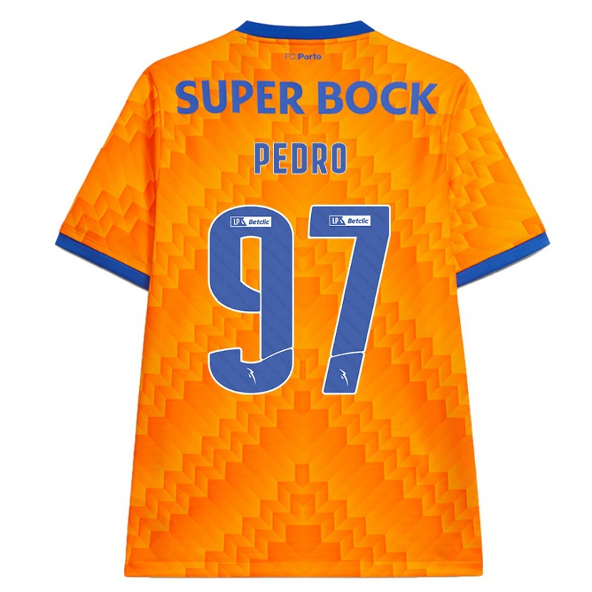 Danxen Mujer Camiseta Zé Pedro #97 Naranja 2ª Equipación 2024/25 La Camisa
