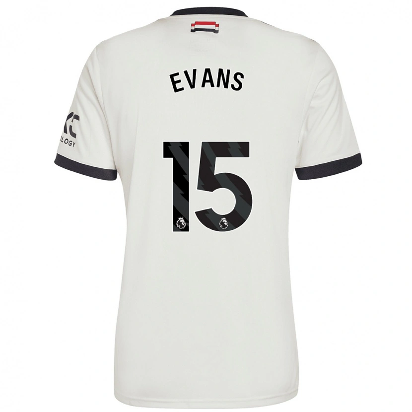 Danxen Mujer Camiseta Gemma Evans #15 Blanquecino Equipación Tercera 2024/25 La Camisa