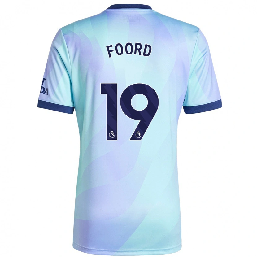 Danxen Mujer Camiseta Caitlin Foord #19 Agua Equipación Tercera 2024/25 La Camisa