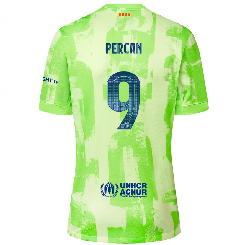 Danxen Mujer Camiseta Diego Percan #9 Lima Equipación Tercera 2024/25 La Camisa