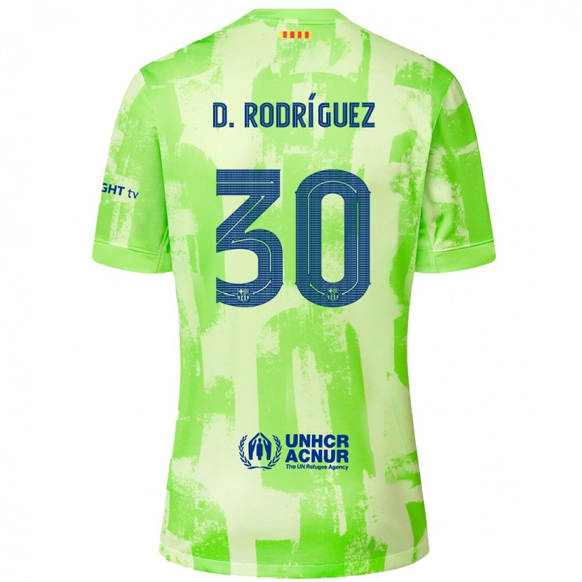 Danxen Mujer Camiseta Dani Rodríguez #30 Lima Equipación Tercera 2024/25 La Camisa