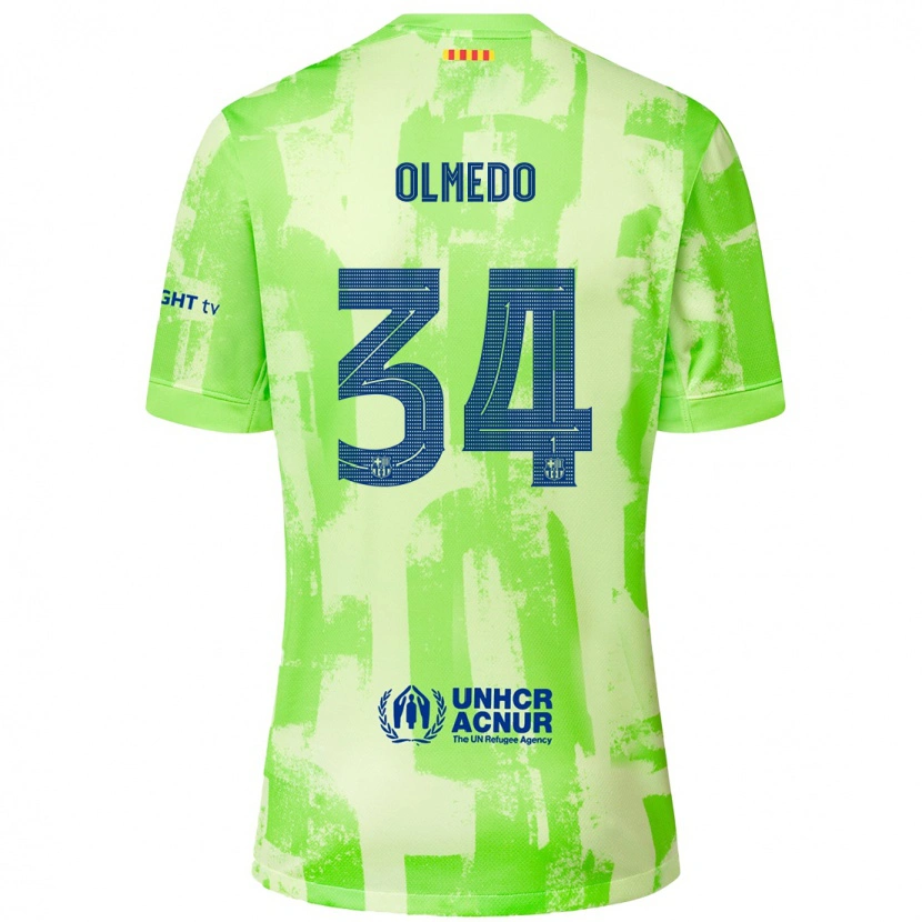 Danxen Mujer Camiseta Alexis Olmedo #34 Lima Equipación Tercera 2024/25 La Camisa