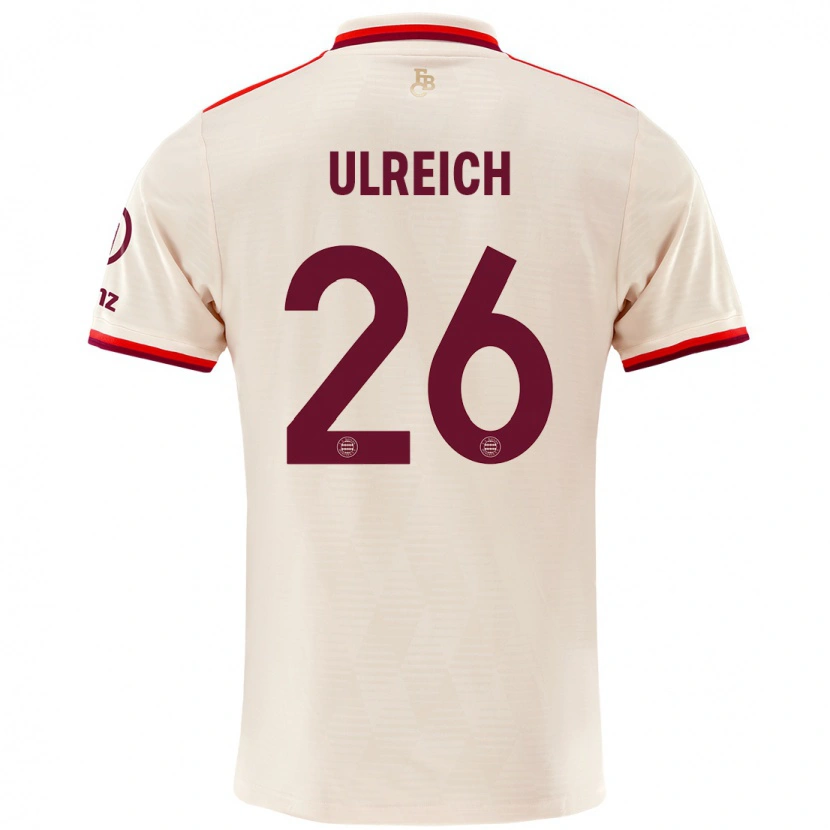Danxen Mujer Camiseta Sven Ulreich #26 Lino Equipación Tercera 2024/25 La Camisa