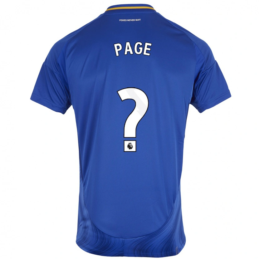 Danxen Niño Camiseta Louis Page #0 Azul Blanco 1ª Equipación 2024/25 La Camisa