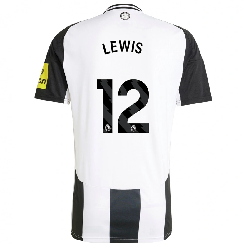 Danxen Niño Camiseta Jamal Lewis #12 Blanco Negro 1ª Equipación 2024/25 La Camisa