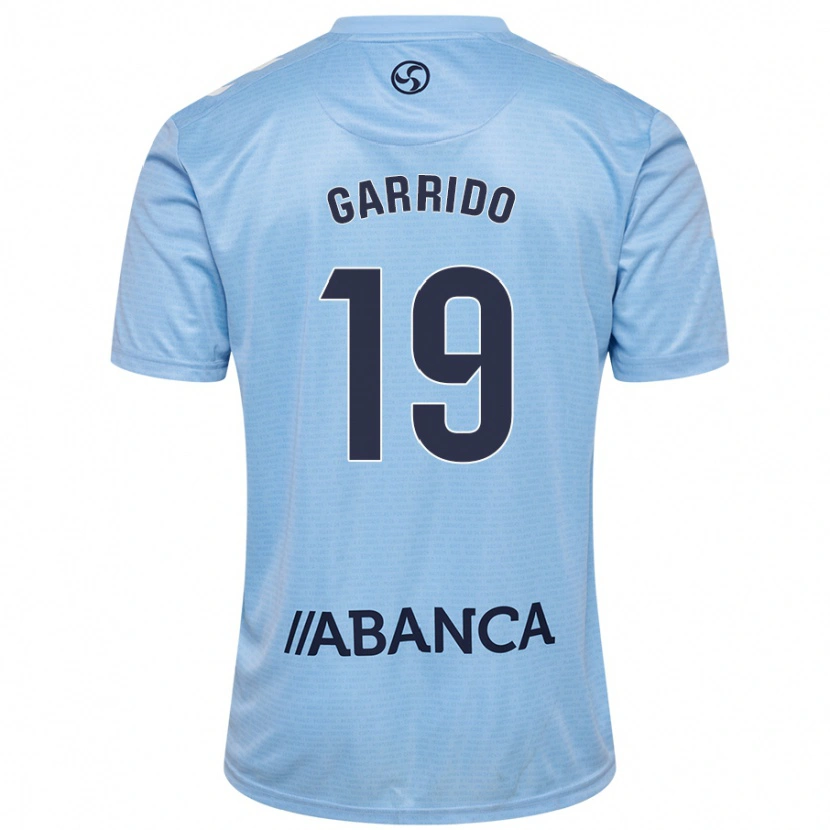 Danxen Niño Camiseta Manu Garrido #19 Azul Cielo 1ª Equipación 2024/25 La Camisa