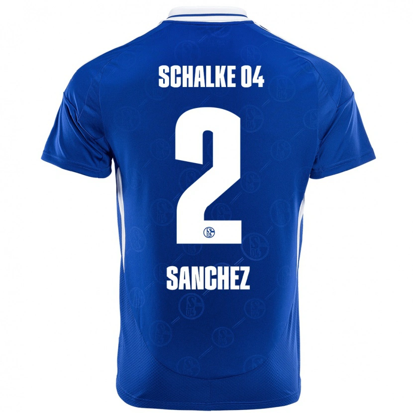 Danxen Niño Camiseta Felipe Sánchez #2 Azul Real 1ª Equipación 2024/25 La Camisa