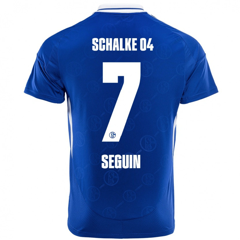 Danxen Niño Camiseta Paul Seguin #7 Azul Real 1ª Equipación 2024/25 La Camisa