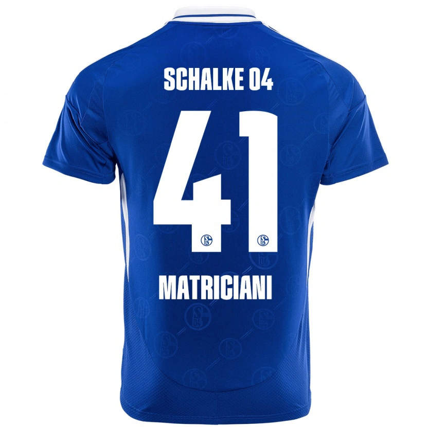 Danxen Niño Camiseta Henning Matriciani #41 Azul Real 1ª Equipación 2024/25 La Camisa