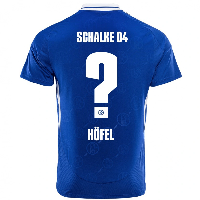 Danxen Niño Camiseta Luca Höfel #0 Azul Real 1ª Equipación 2024/25 La Camisa