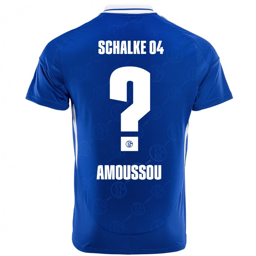 Danxen Niño Camiseta Zaid Amoussou #0 Azul Real 1ª Equipación 2024/25 La Camisa