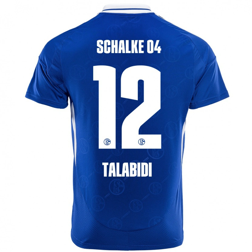 Danxen Niño Camiseta Malik Talabidi #12 Azul Real 1ª Equipación 2024/25 La Camisa