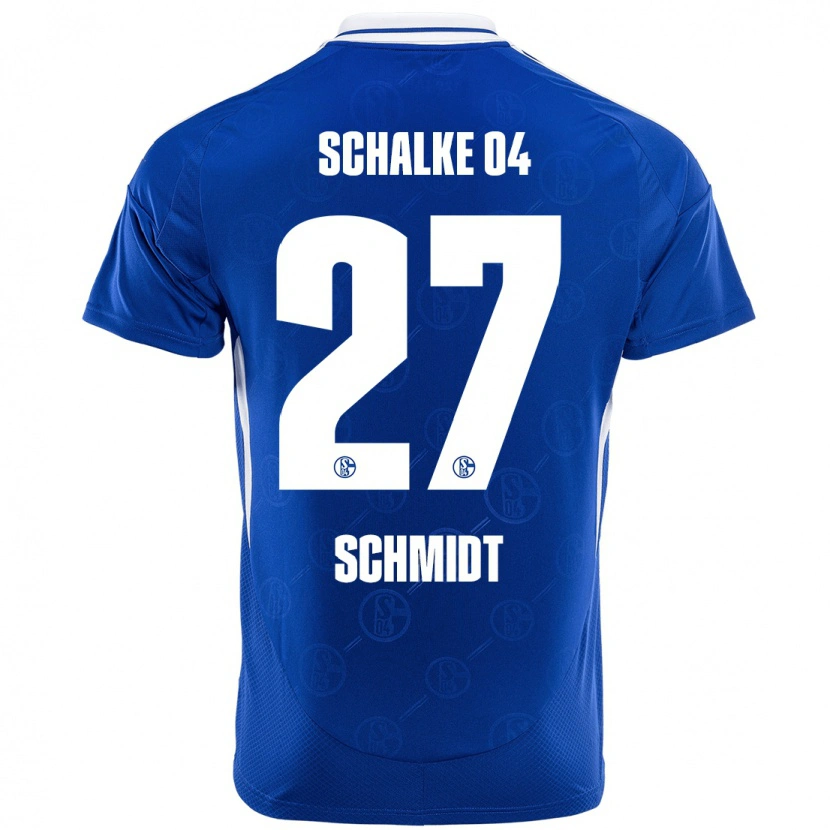 Danxen Niño Camiseta Tim Schmidt #27 Azul Real 1ª Equipación 2024/25 La Camisa