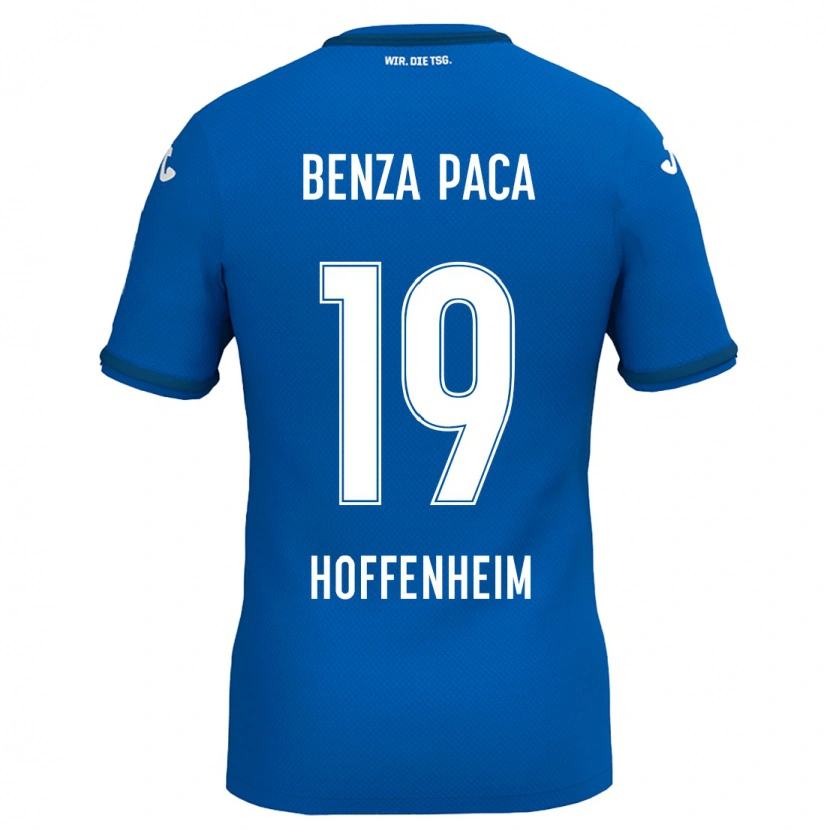 Danxen Niño Camiseta Lynes Benza Paca #19 Azul Real 1ª Equipación 2024/25 La Camisa