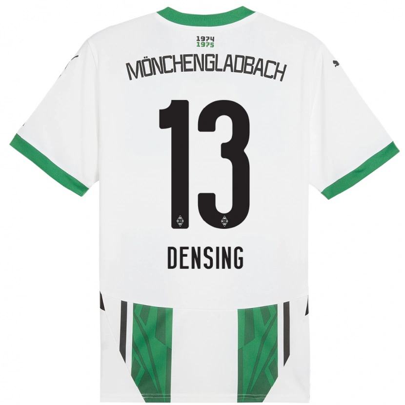 Danxen Niño Camiseta Kyra Densing #13 Blanco Verde 1ª Equipación 2024/25 La Camisa